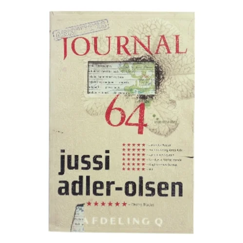 Journal 64 : krimithriller af Jussi Adler-Olsen (Bog)