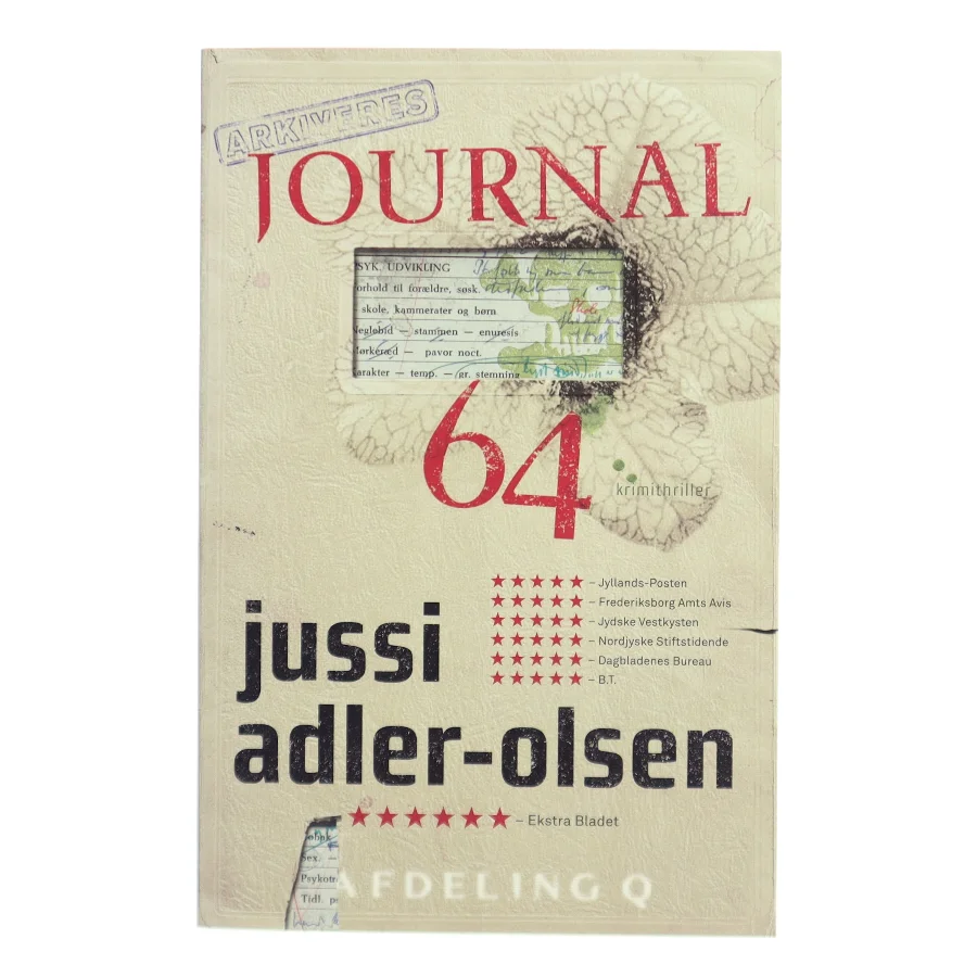 Journal 64 : krimithriller af Jussi Adler-Olsen (Bog)