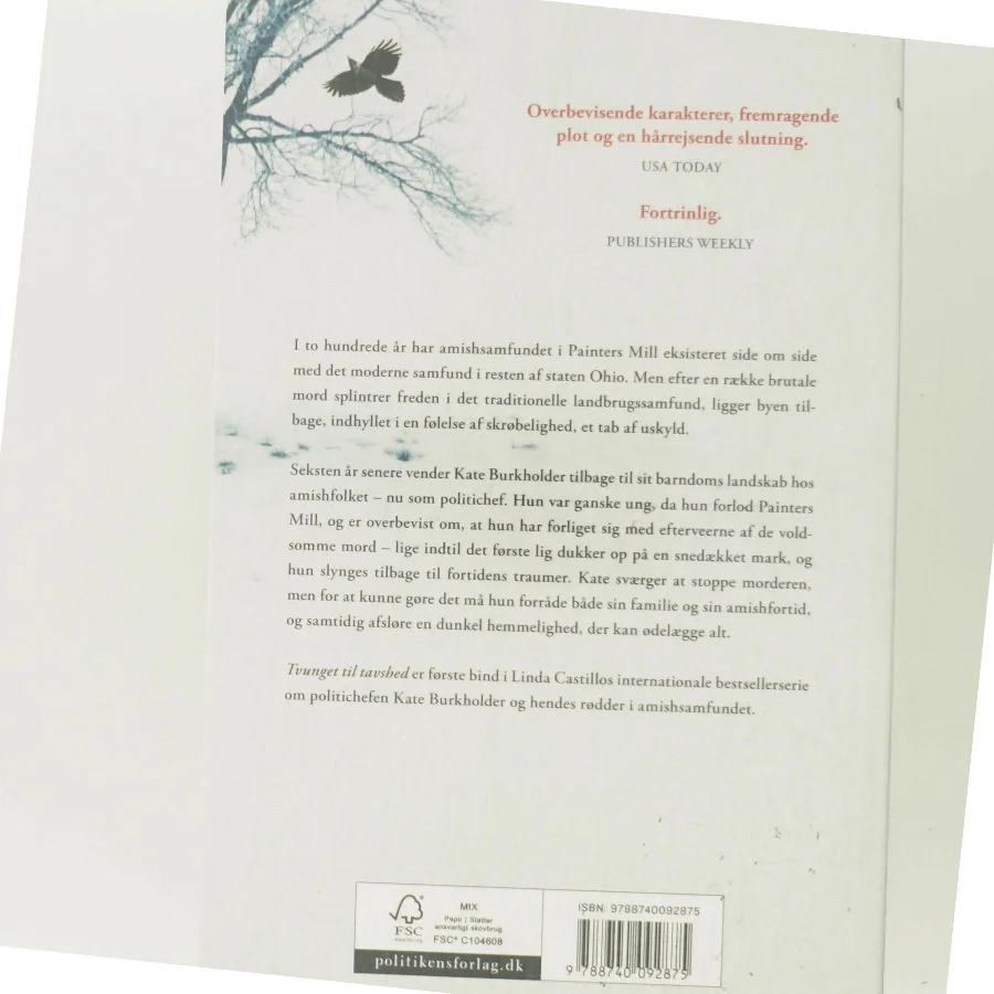 Tvunget til tavshed af Linda Castillo (Bog)