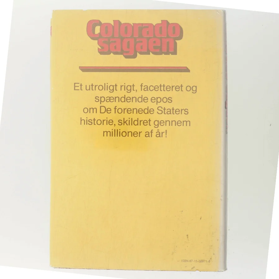 Colorado sagaen af James A. Michener (Bog)