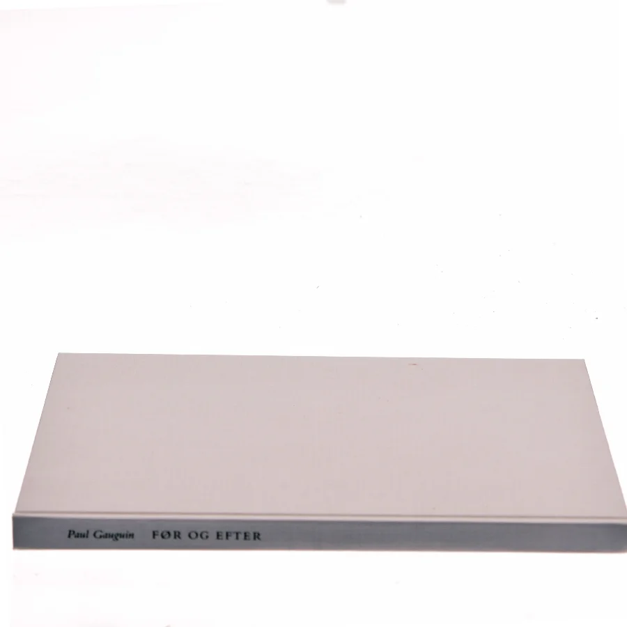 Før og Efter af Paul Gauguin (Bog)