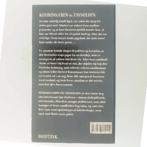 Kommissæren og tavsheden af Håkan Nesser (Bog)