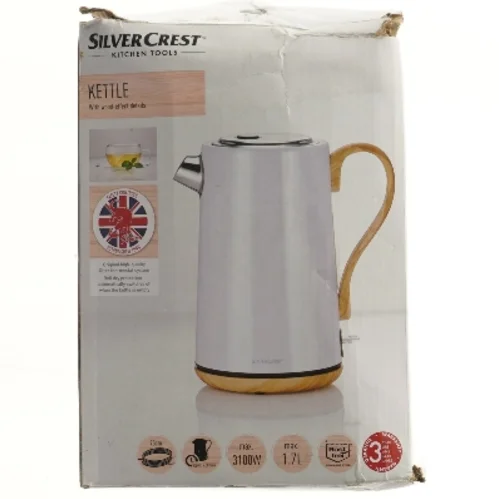 Elektrisk elkedel fra SilverCrest (str. 24 cm)