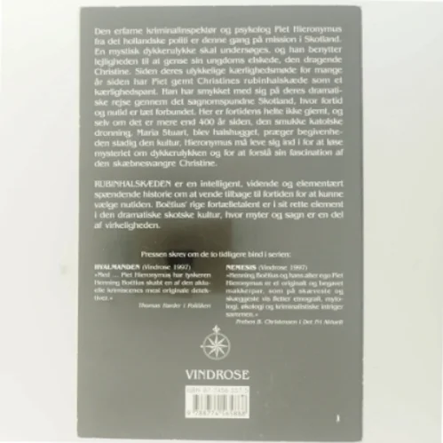 Rubinhalskæden : roman af Henning Boëtius (Bog)