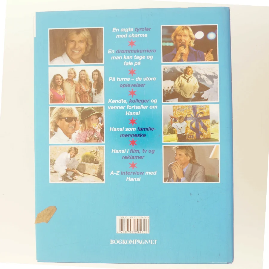 Mennesket bag stjernen : den komplette historie : den fantastiske historie om Hansis liv af Eva Mang (Bog)