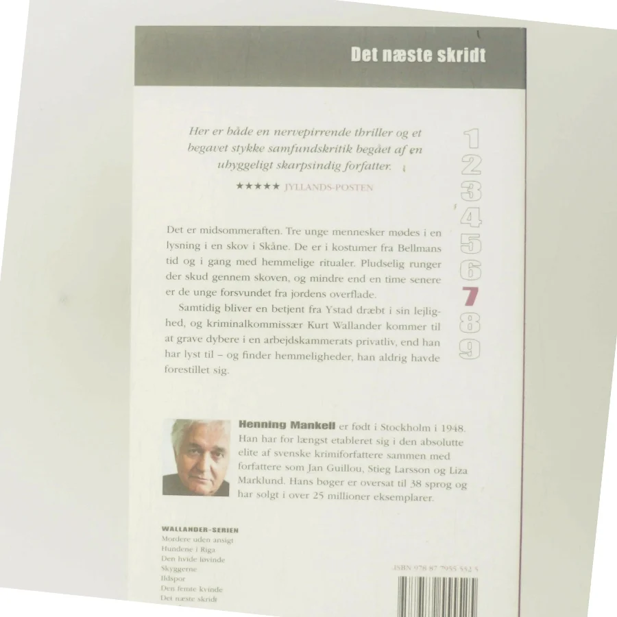 Det næste skridt af Henning Mankell (Bog)