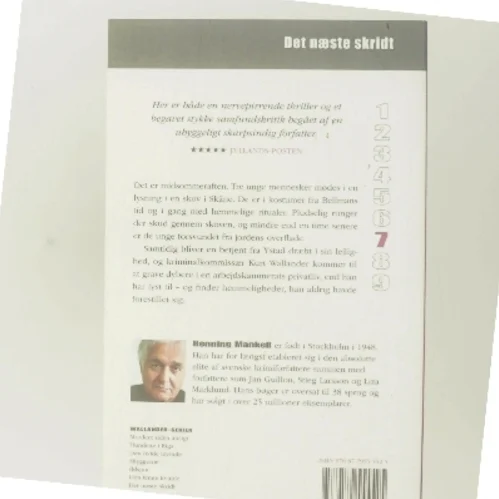 Det næste skridt af Henning Mankell (Bog)