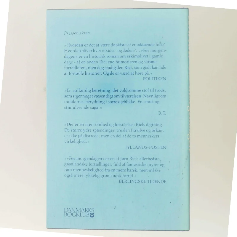 For morgendagen af Jørn Riel (Bog)