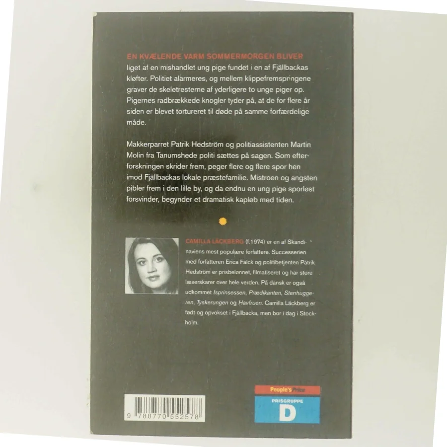 Preacher (Predikanten - Dansk/Danish)- Import af Camilla Lackberg (Bog)