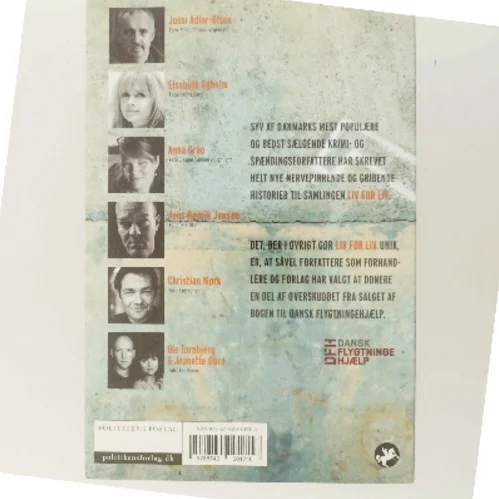 Liv for liv : krimi- og spændingshistorier (Bog)