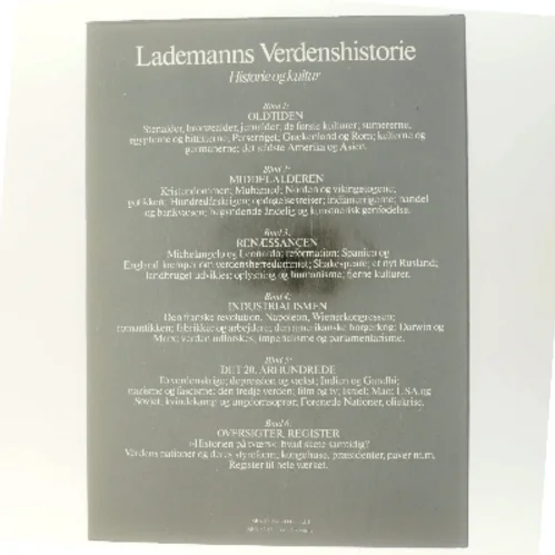 Lademanns Verdenshistorie af <Bogens forfattere> (Bog)