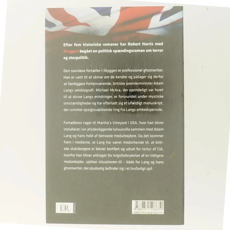 Skyggen : roman af Robert Harris (f. 1957) (Bog)