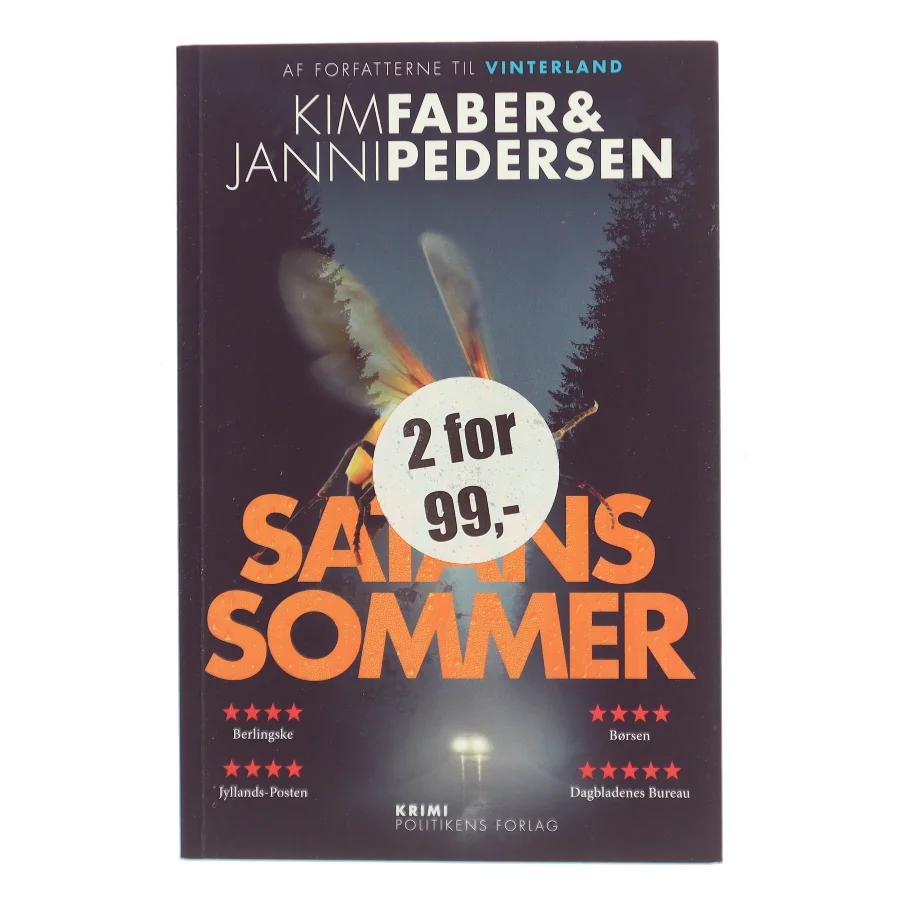 Satans sommer : krimi af Kim Faber (Bog)