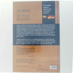 Da Vinci Mysteriet af Dan Brown (Bog)