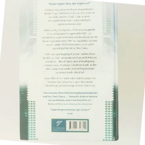 Tankados Kode af Dan Brown (Bog)