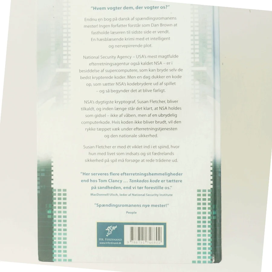 Tankados Kode af Dan Brown (Bog)