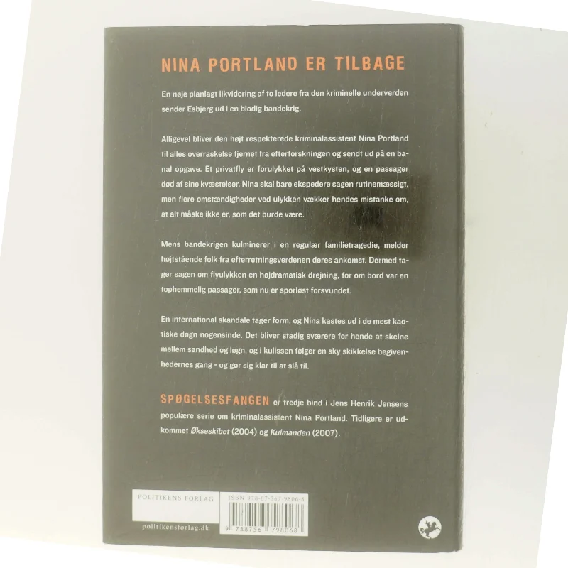 Spøgelsesfangen af Jens Henrik Jensen (Bog)