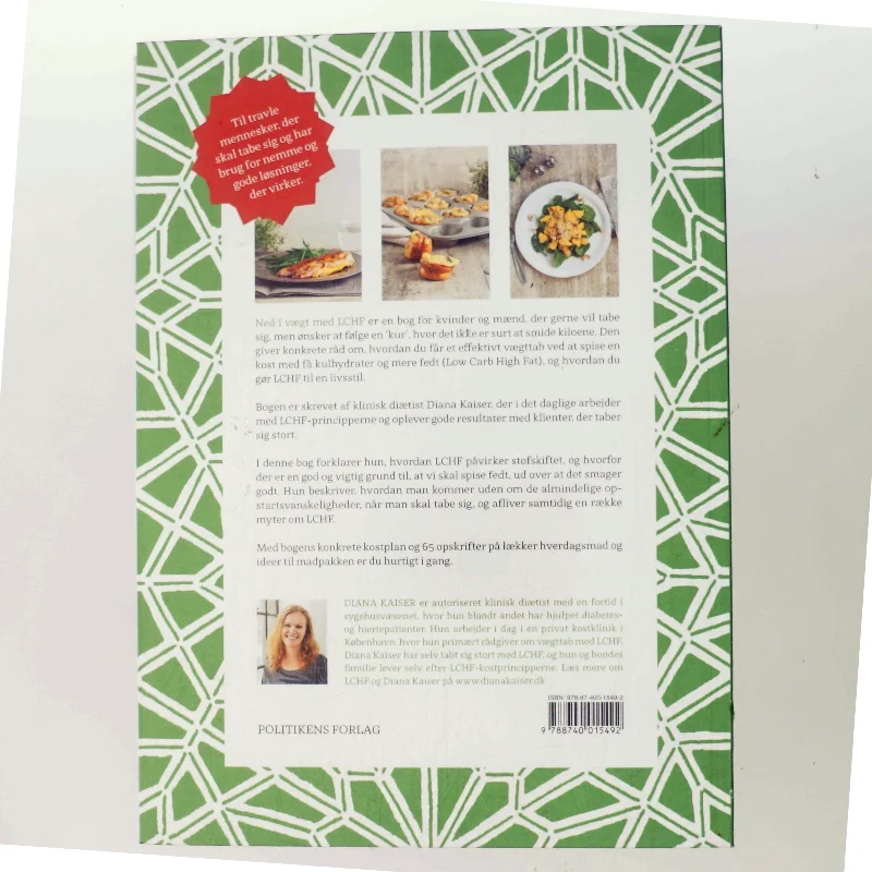 Ned i vægt med LCHF af Diana Kaiser (Bog)