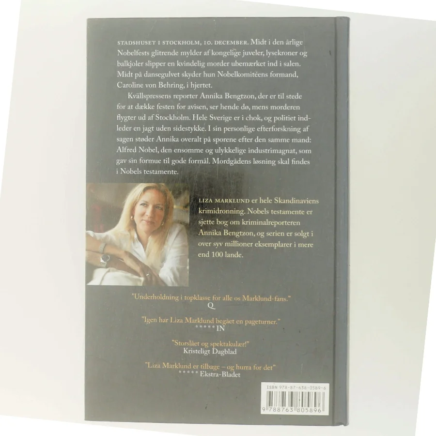 Nobels testamente af Liza Marklund (Bog)