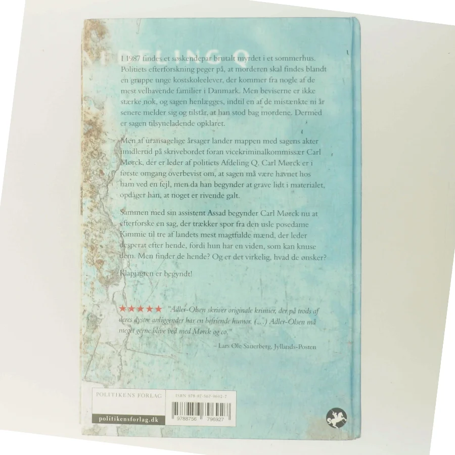 Fasandræberne af Jussi Adler-Olsen (Bog)