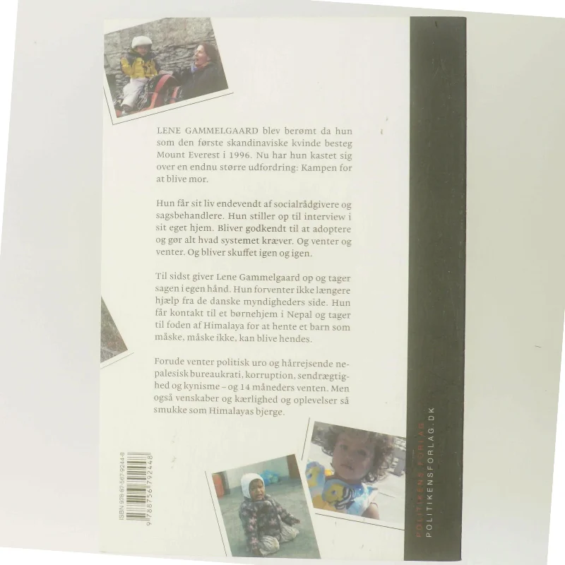 Mit livs kamp : 14 måneder i Nepal for min datter af Lene Gammelgaard (Bog)