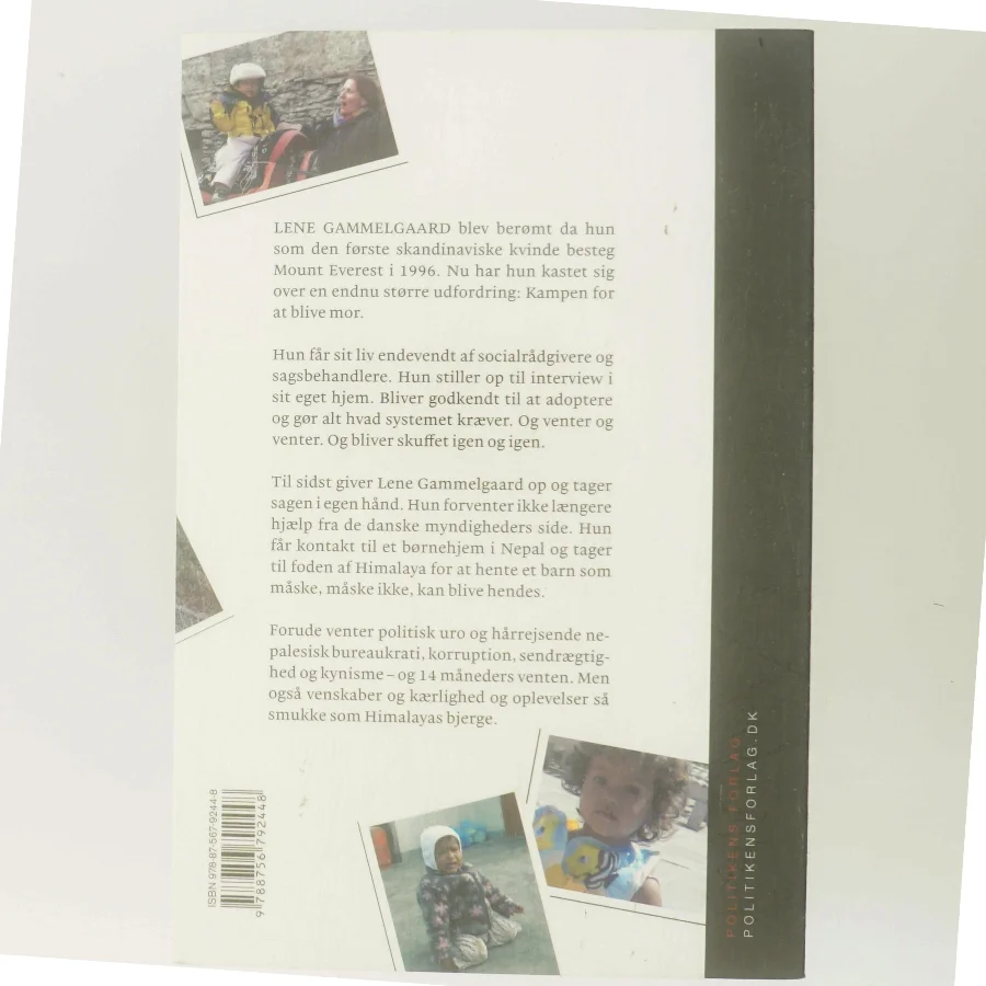 Mit livs kamp : 14 måneder i Nepal for min datter af Lene Gammelgaard (Bog)