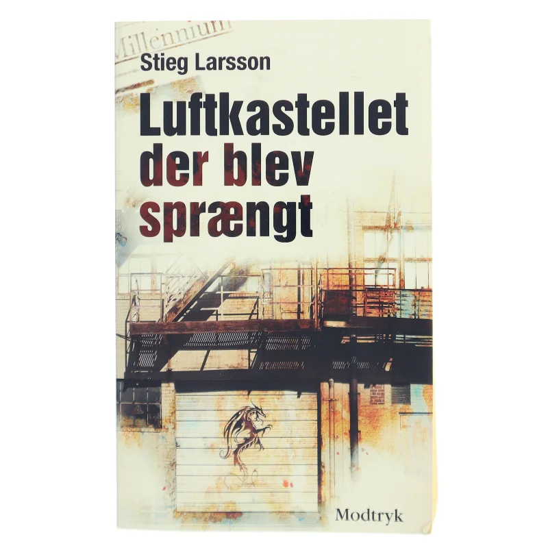 Luftkastellet Der Blev Spraengt (af Stieg Larsson) [Imported] [Paperback] (Danish) (Millennium, 3. Bind) af Stieg Larsson (Bog)