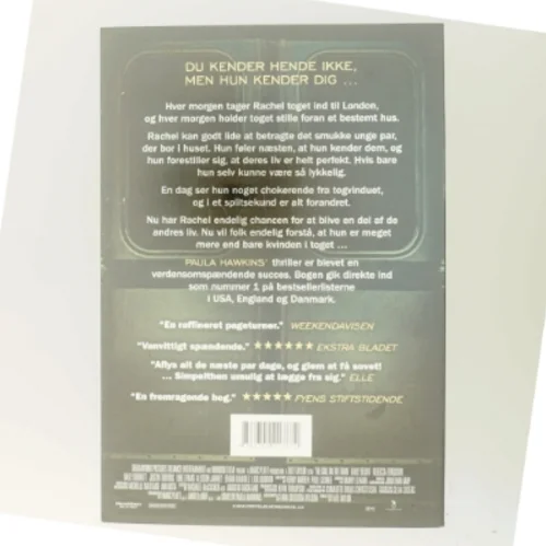 Kvinden i toget : thriller af Paula Hawkins (Bog)