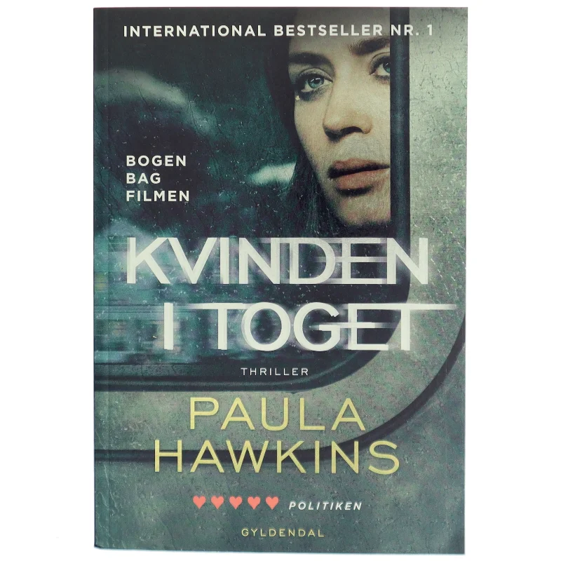 Kvinden i toget : thriller af Paula Hawkins (Bog)