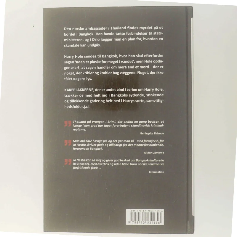 Kakerlakkerne af Jo Nesbø (Bog)