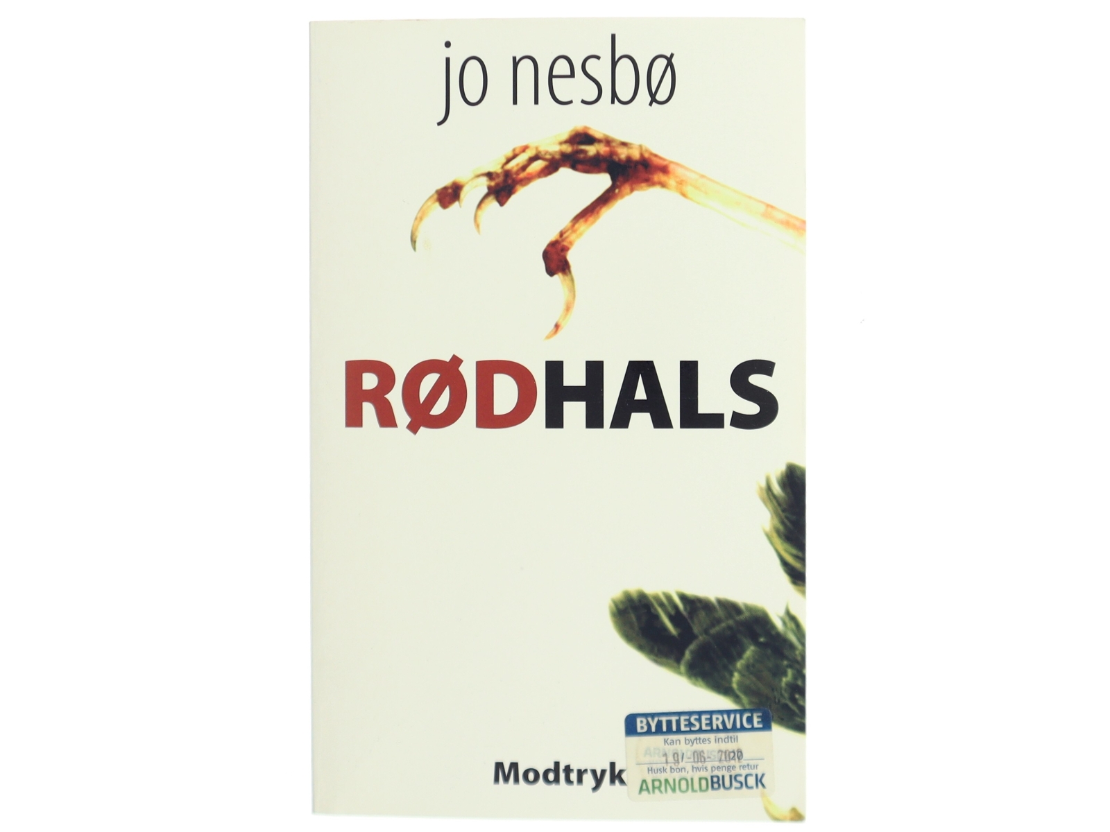 Rødhals af Jo Nesbø (Bog)