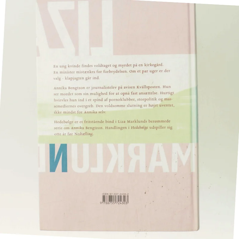 Hedebølge af Liza Marklund (Bog)