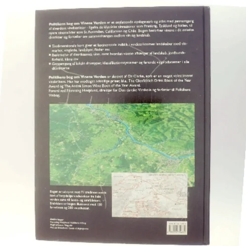 Politikens bog om vinens verden : atlas med beskrivelse af vine og vindistrikter fra hele verden af Oz Clarke (Bog)