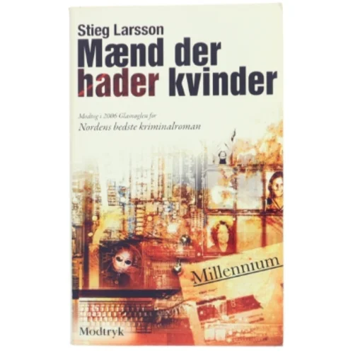 Mænd der hader kvinder af Stieg Larsson, Stieg Larsson (Bog)