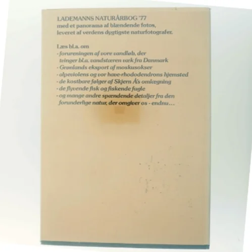 Lademanns Naturårbog '77 (Bog)