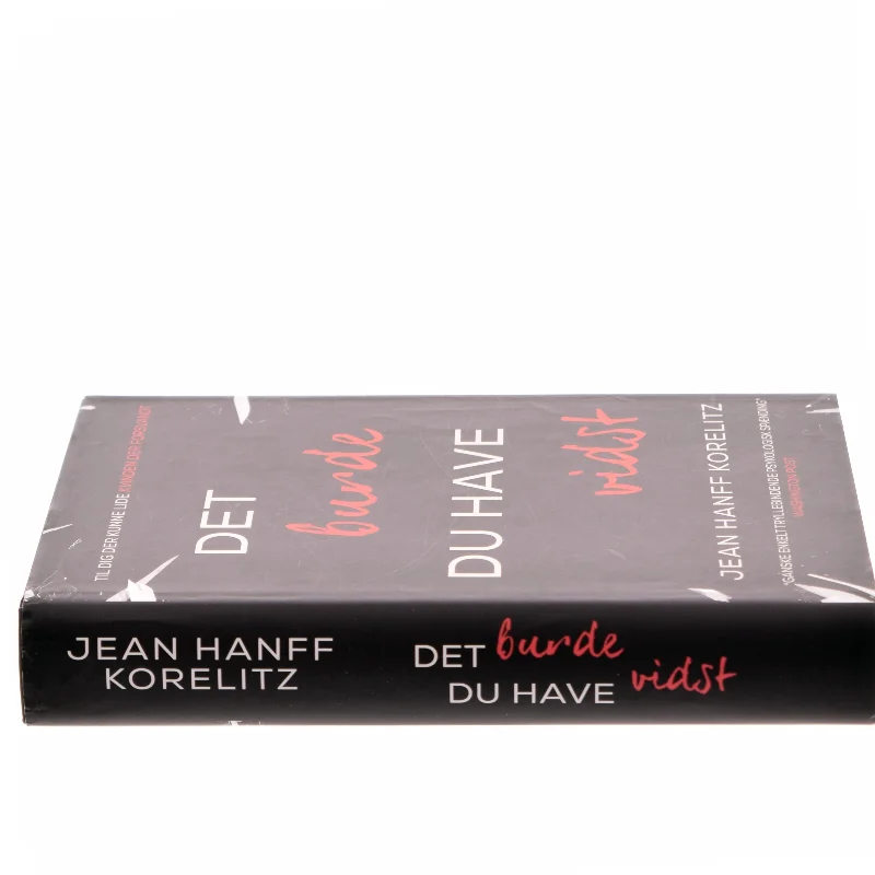 Det burde du have vidst af Jean Hanff Korelitz (f. 1961) (Bog)