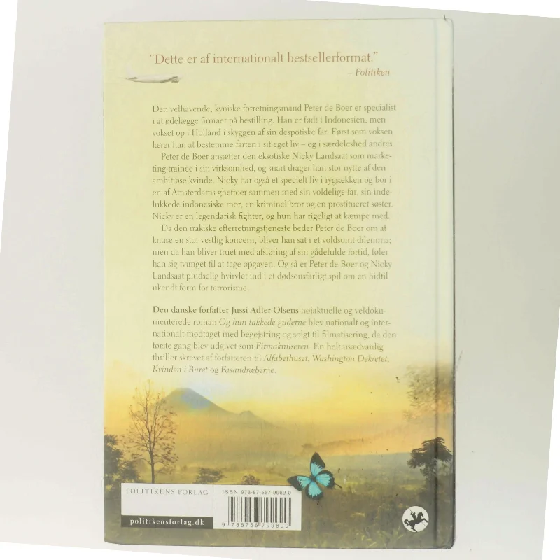 Og hun takkede guderne af Jussi Adler-Olsen (Bog)