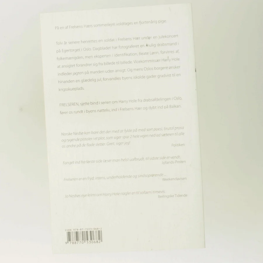 Frelseren (in Danish) af Jo NesbÃ¸ (Bog)