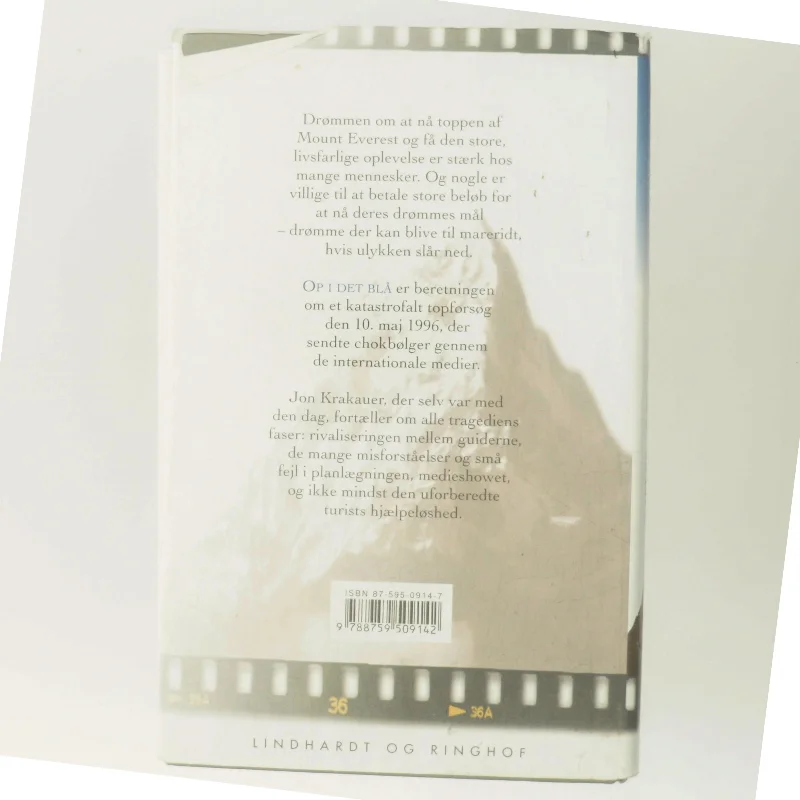 Op i det blå af Jon Krakauer (Bog)