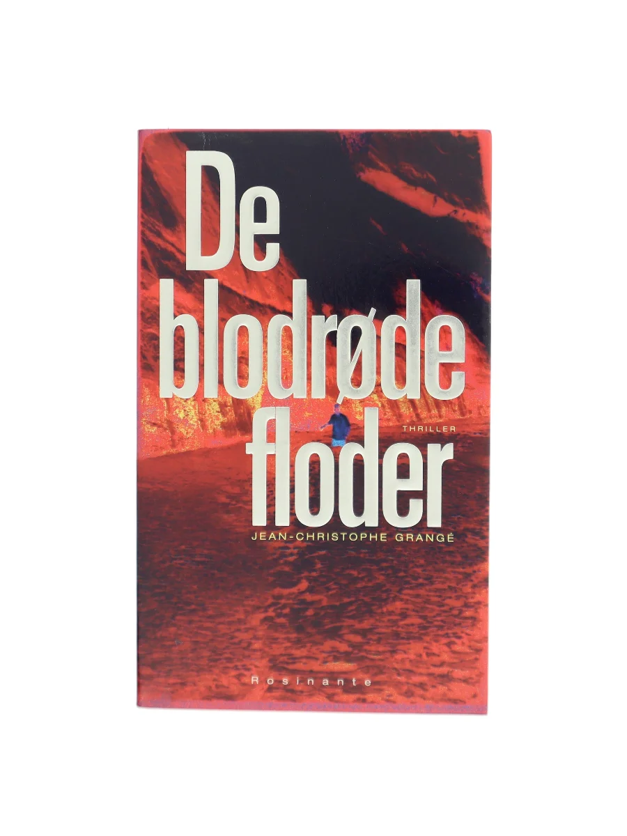 Forsiden af De blodrøde floder (Les Rivières pourpres / The Crimson Rivers) af Jean-Christophe Grangé