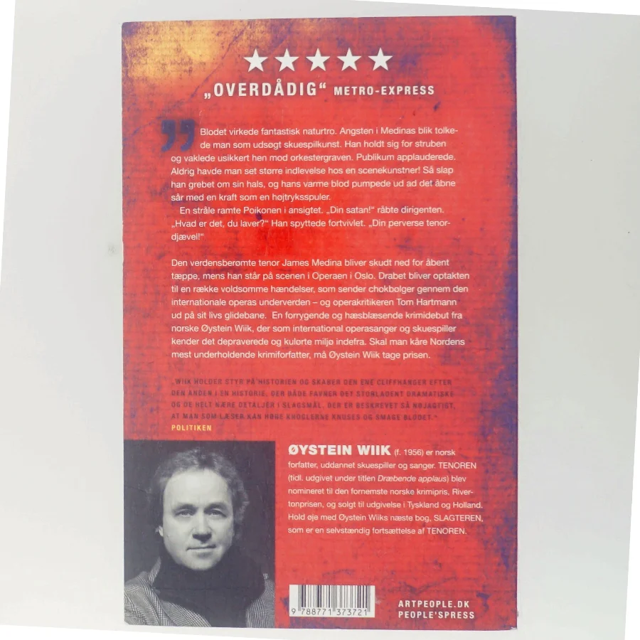 Tenoren : krimi af Øystein Wiik (Bog)