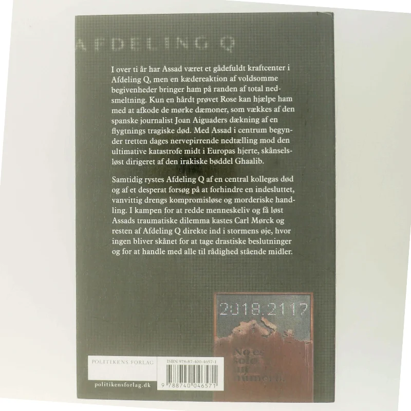 Offer 2117 : krimithriller af Jussi Adler-Olsen (Bog)