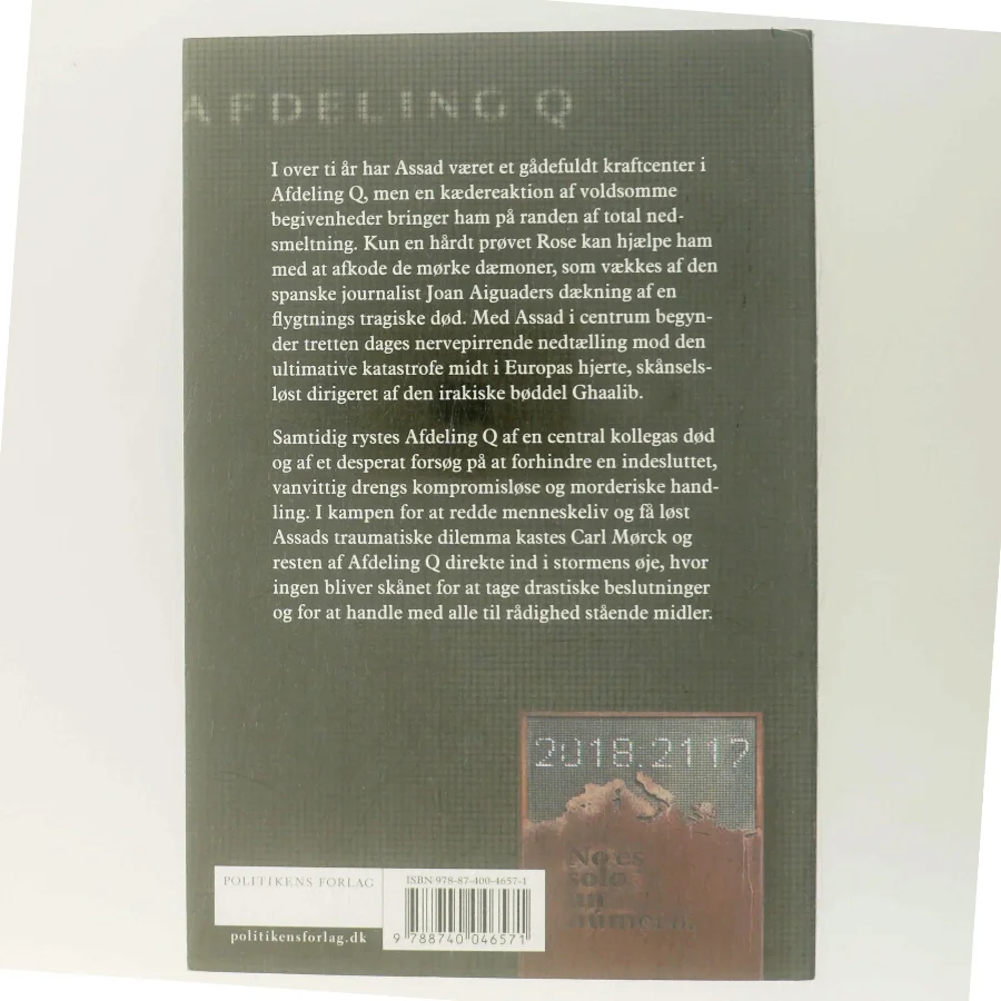 Offer 2117 : krimithriller af Jussi Adler-Olsen (Bog)