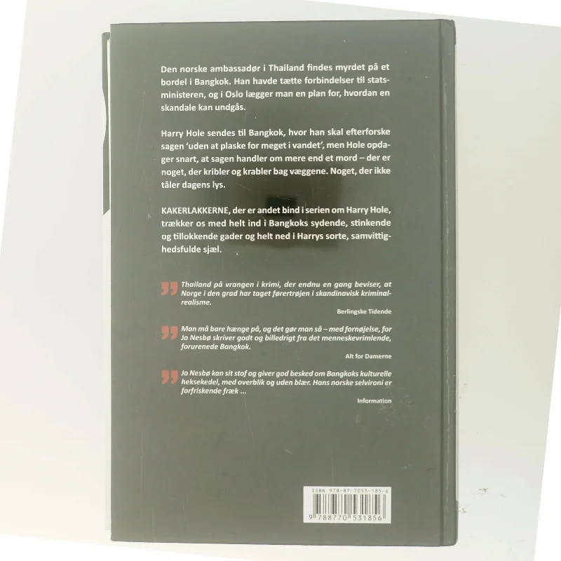 Kakerlakkerne af Jo Nesbø (Bog)