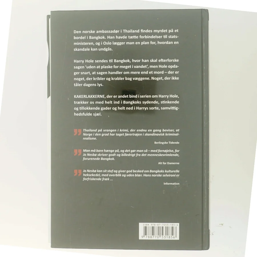 Kakerlakkerne af Jo Nesbø (Bog)