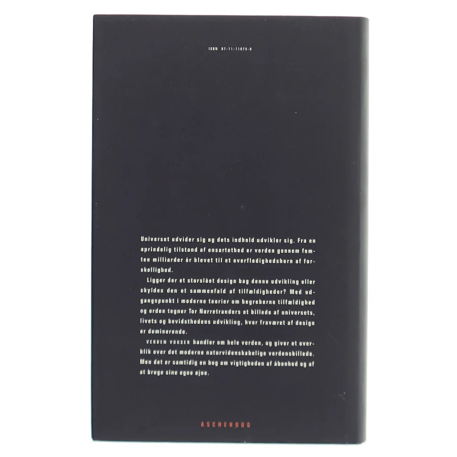 Verden Vokser af Tor Nørretranders (Bog)