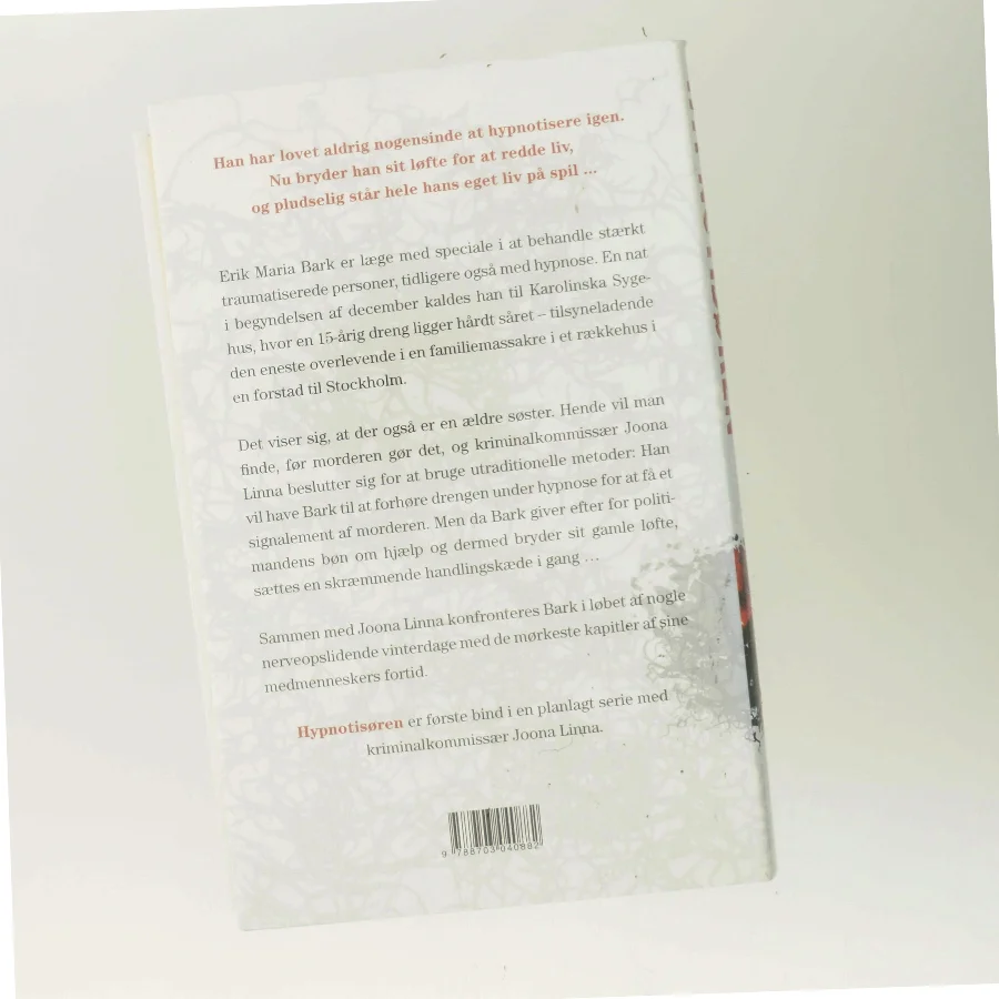 Hypnotisøren : kriminalroman af Lars Kepler (Bog)