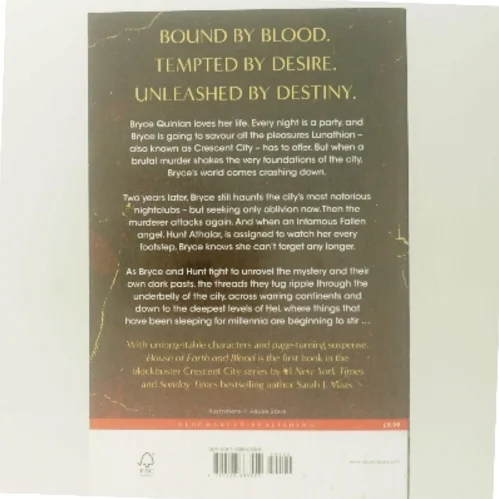 House of earth and blood af Sarah J. Maas (Bog)