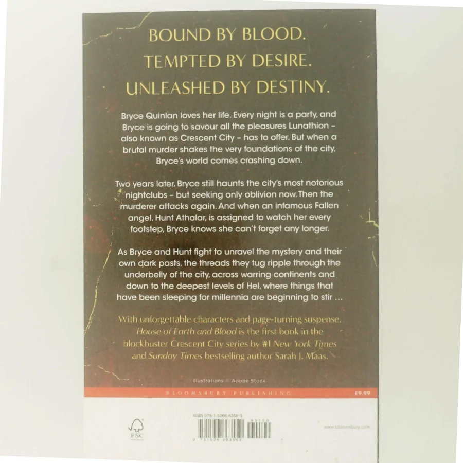 House of earth and blood af Sarah J. Maas (Bog)