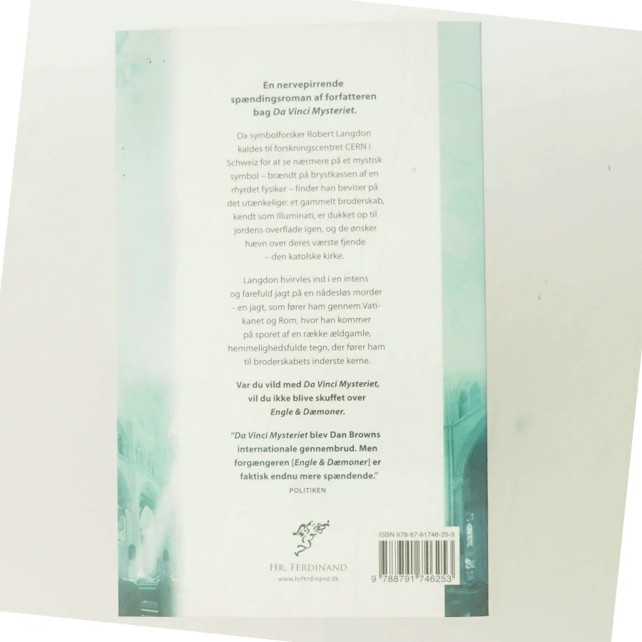 Engle & dæmoner af Dan Brown (Bog)